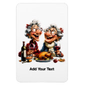 Add Your Text Magneet (Verticaal)