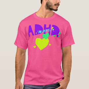 ADDADHD-bewustmakingsmaand is oktober SQUIRREL 9 T-shirt