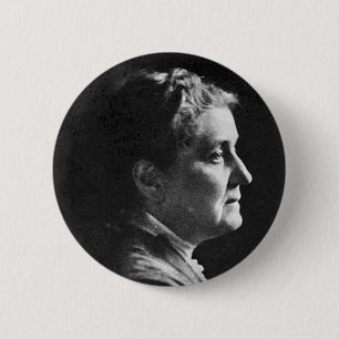 Addams ~ Jane Addams Nobel Peace Laureate Ronde Button 5,7 Cm