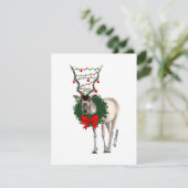 Addax - kerstkaart (Staand voorkant)