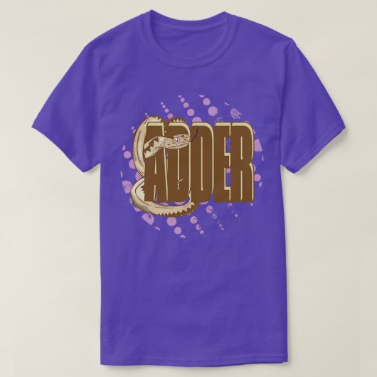 Adder adder slang t-shirt (Design voorkant)