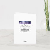 Addication Recovery Awareness Ribbon Kaart (Achterkant)