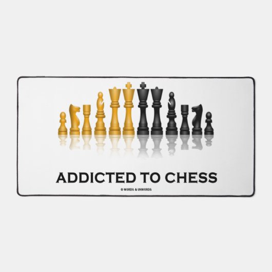 Addicé Aux Échecs (Humour D'Échecs Dit) Jeu D'Éche (Recto)