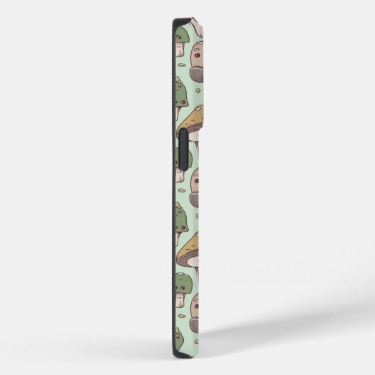 Addicité à Mushroom iPhone 14 Pro Coque (Verso / Droite)