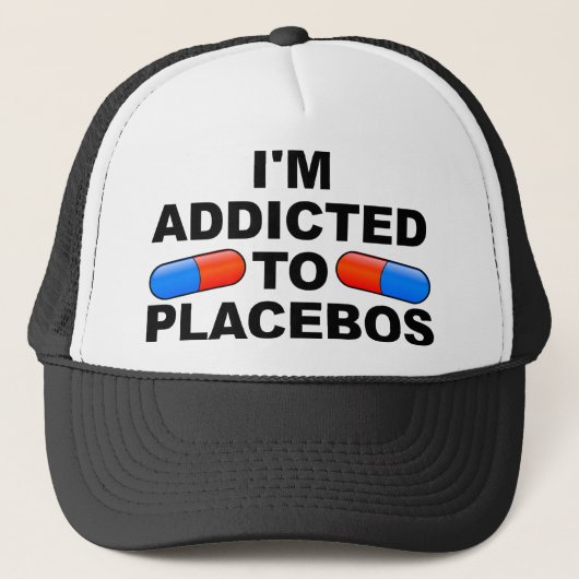 Addicité À Placebos Funny Ball Casquette Trucker C (Devant)