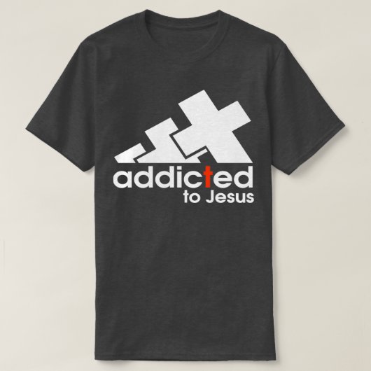 addicted to Jesus T-shirt (Design voorkant)