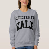 Addicted To Kale Crewneck Sweatshirt (Voorkant)