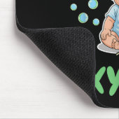 Addicted To Oxygen Baby Funny Bubbles Quote Gift  Muismat (Hoek)