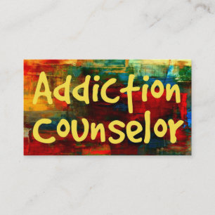 Addiction Counselor in Paint Visitekaartje