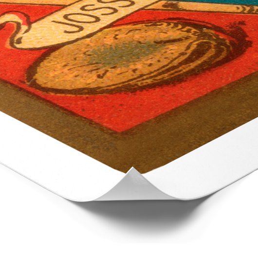 Addie Joss Cleveland Baseball 1911 Poster (Hoek)