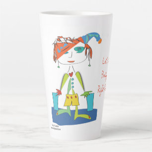 'Addie' - Yoga Latte Mok