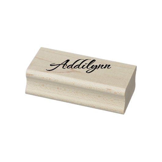 Addilynn voornaam cursief script 	rubberstempel (Stempel)