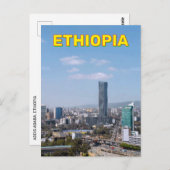 Addis Abeba, Ethiopië Briefkaart (Voorkant / Achterkant)