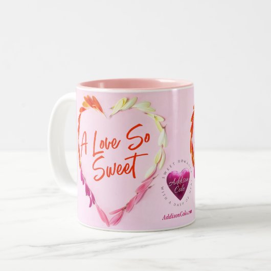 Addison Cole, Un Amour Si Doux Mug Rose (Devant gauche)