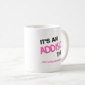 Addison dat je niet zou begrijpen naam koffiemok (Voorkant rechts)