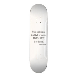 Addison Education Soul Quote Sjabloon Skateboard