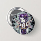 "Addison" Misty Dragonfly Fairy Button (Voorkant /achterkant)