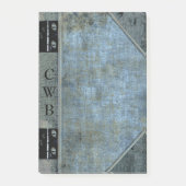 Addison Scout Old Book Cool Monogram Post-it® Notes (Voorkant)