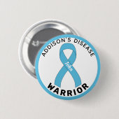 Addison Ziektebaars Witte Button (Voorkant /achterkant)