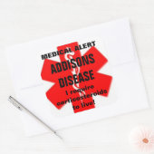 Addisonesaandoening stickers (Envelop)