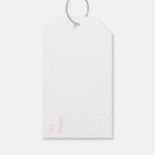 Addy's Collectie - Christmas Tree Gift Label Cadeaulabel (Achterkant)