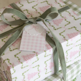 Addy's kerstbomen inpakpapier vel