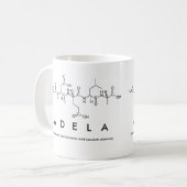 Adela peptide nom mug (Devant gauche)