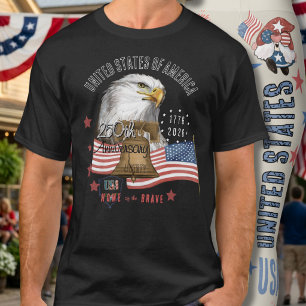 Adelaar 250-jarig jubileum Verenigde Staten van Am T-shirt