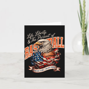 Adelaar Amerikaanse Vlag Patriottisch Basketbal Kaart