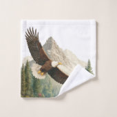 Adelaar bad handdoek (Wasdoekje)