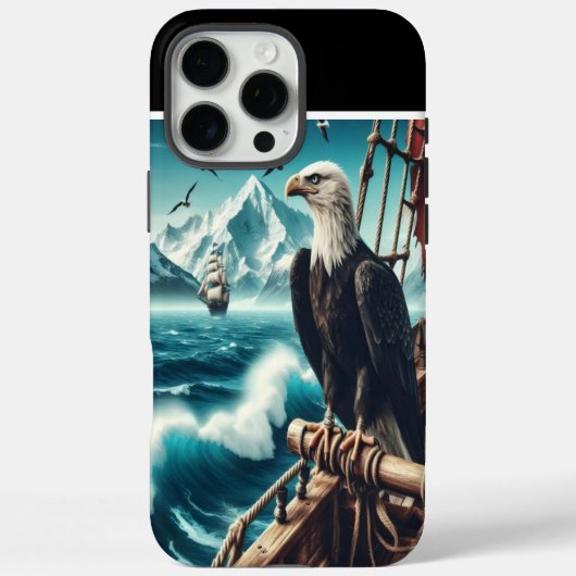 Adelaar boven het schip Case-Mate iPhone case (Achterkant)