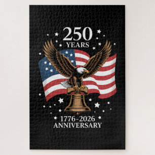 Adelaar en Vlag 250 Jaar Amerika 1776-2026 Legpuzzel