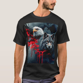 Adelaar en Wolf T-shirt