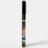 Adelaar houdt toezicht op walvis bij zonsondergang Case-Mate iPhone case (Achterkant / Rechts)