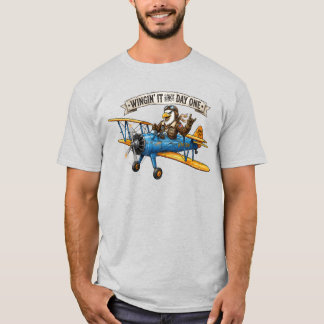 Adelaar in vrije vlucht t-shirt