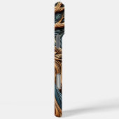 Adelaar in Wild Leather-Looking Art Case-Mate iPhone Case (Achterkant / Rechts)