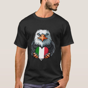 Adelaar Italiaanse trots Italiaanse wortels Italia T-shirt