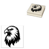 Adelaar Kop  Stempel van Rubber (Gestempeld)
