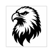 Adelaar Kop  Stempel van Rubber (Afrduk)