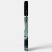 Adelaar neergestreken op tak onder maanlicht Case-Mate iPhone case (Achterkant / Links)