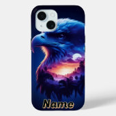 Adelaar overladen met mystiek zonsonderganglandsch Case-Mate iPhone case (Achterkant)