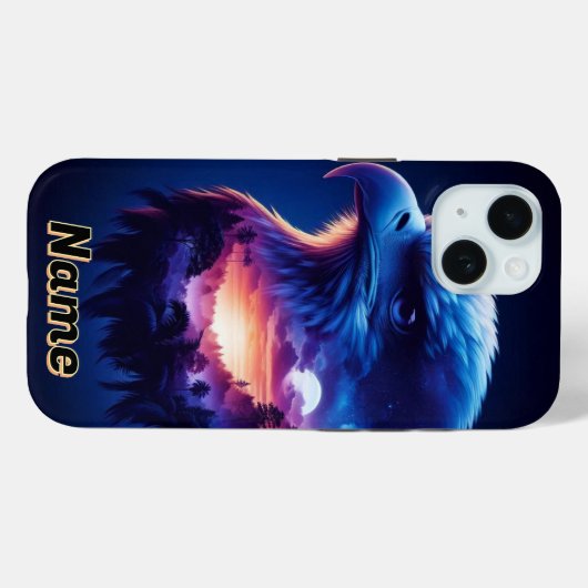 Adelaar overladen met mystiek zonsonderganglandsch Case-Mate iPhone case (Achterkant (horizontaal))