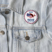 Adelaar - Personaliseerbare Potus - Vice Potus Ver Ronde Button 5,7 Cm (In situ)