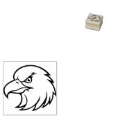 Adelaar rubber stempel (Gestempeld)