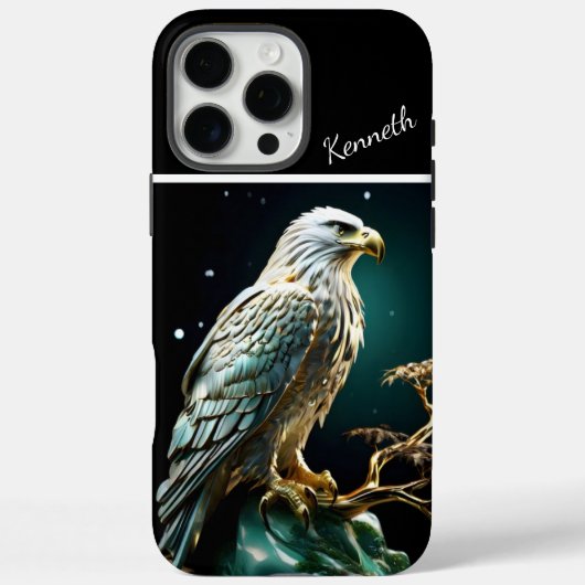 Adelaar Volle Maan Case-Mate iPhone Case (Achterkant)