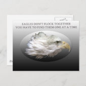 Adelaars komen niet samen in Briefkaart (Voorkant / Achterkant)