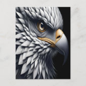 Adelaars scherpe blik briefkaart (Voorkant)