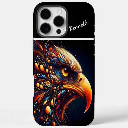 Adelaarsblik van Kleur Case-Mate iPhone Case (Achterkant)