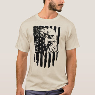 Adelaarsvlag "Wij het Volk" Vlag van de VS T-shirt