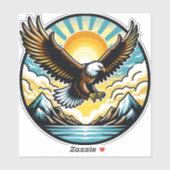 adelaarsvliegen sticker (Vel)